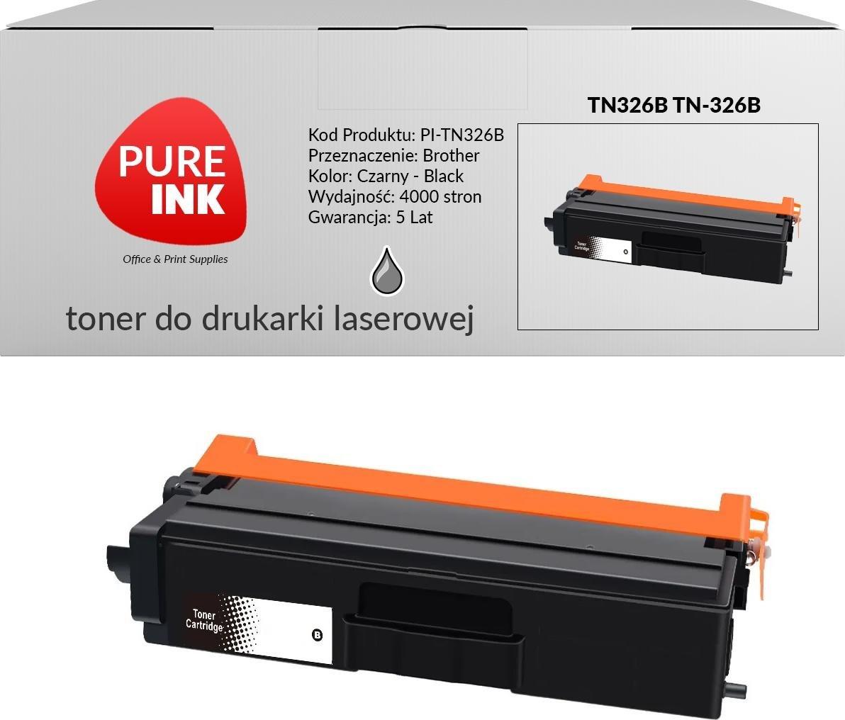 Toner Pureink Black Zamiennik TN-326B