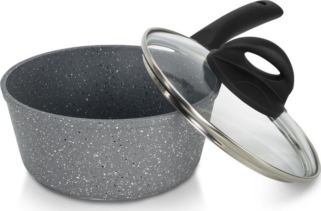 De Gusto Rondel ceramiczny z powłoką Stonite + pokrywka 1L 16 cm