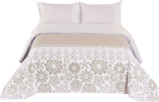 Decoking Narzuta Alhambra biało-beżowa r. 170x270 cm