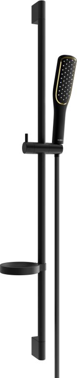 Zestaw prysznicowy Mexen Mexen DS49 zestaw prysznicowy suwany, czarny - 785494583-75