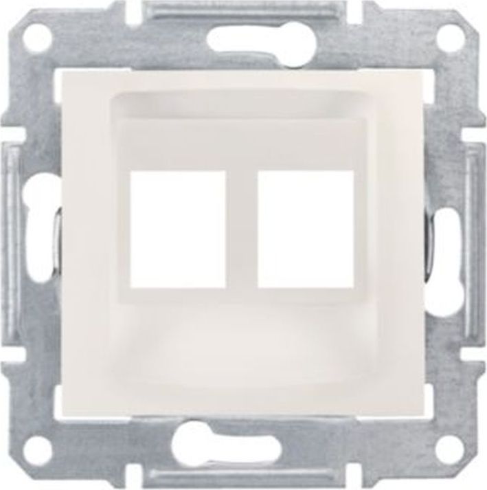 Schneider Electric Sedna Płytka do gniazda komputerowego RJ45: AMP MOLEX krem SDN4400623
