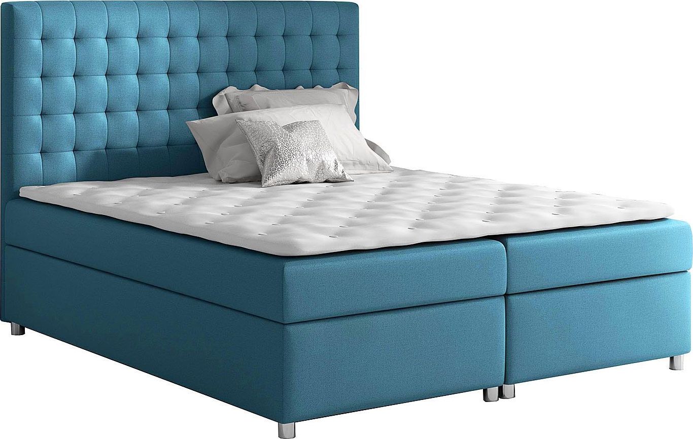 Elior Łóżko kontynentalne Rexer 160x200 - 44 kolory