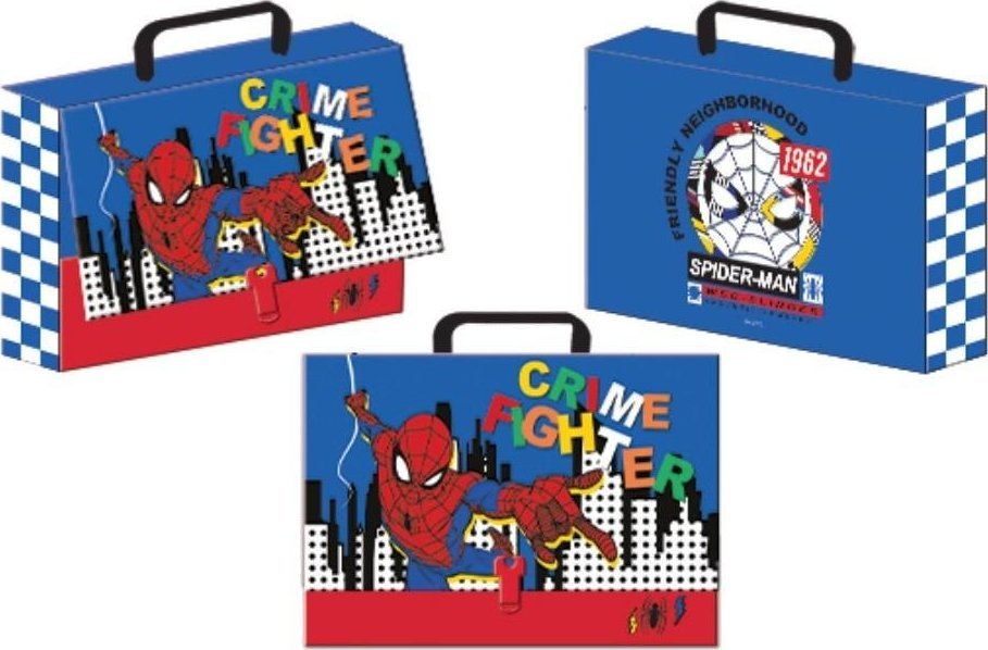 Beniamin Teczka z rączką walizeczka Spider Man