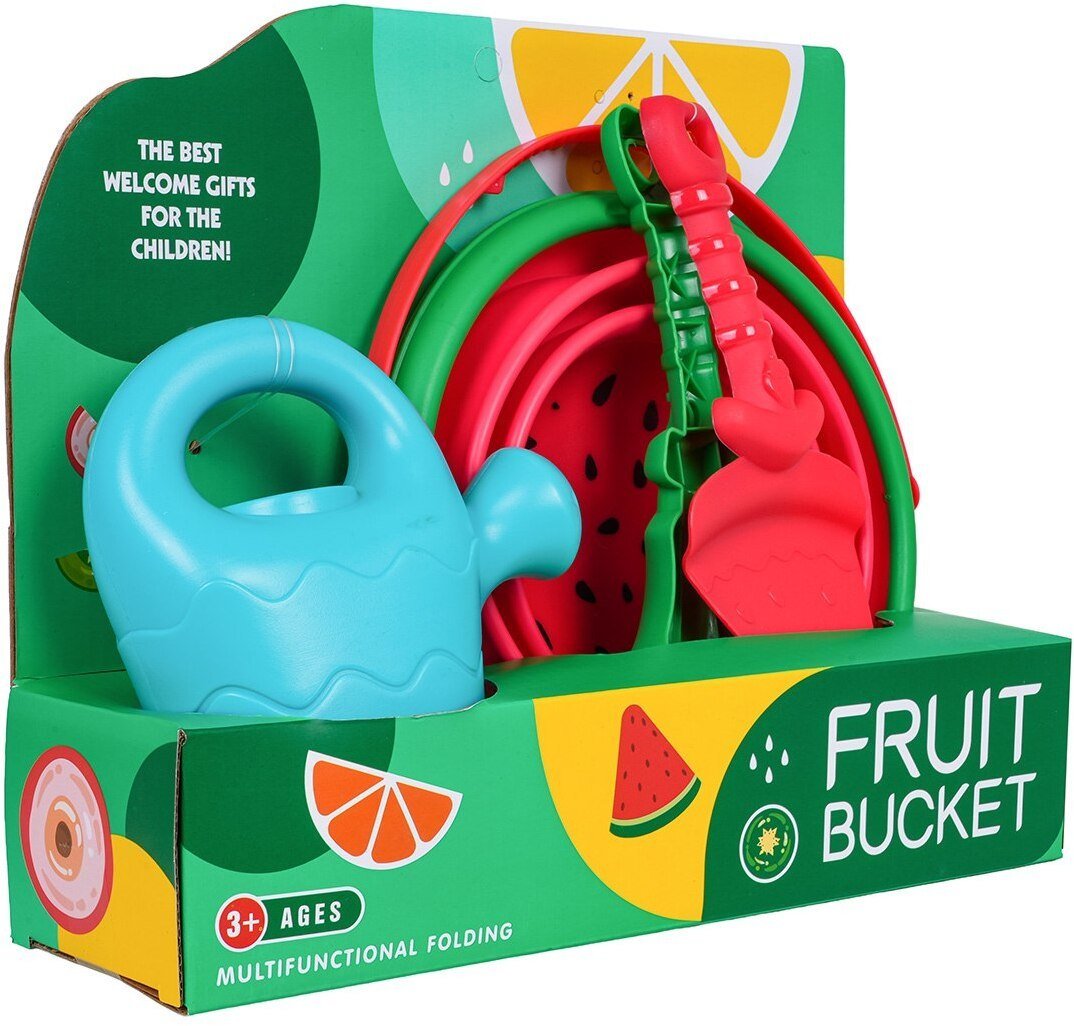 MEGA Zestaw Akcesoriów do Piasku + Składane Wiaderko