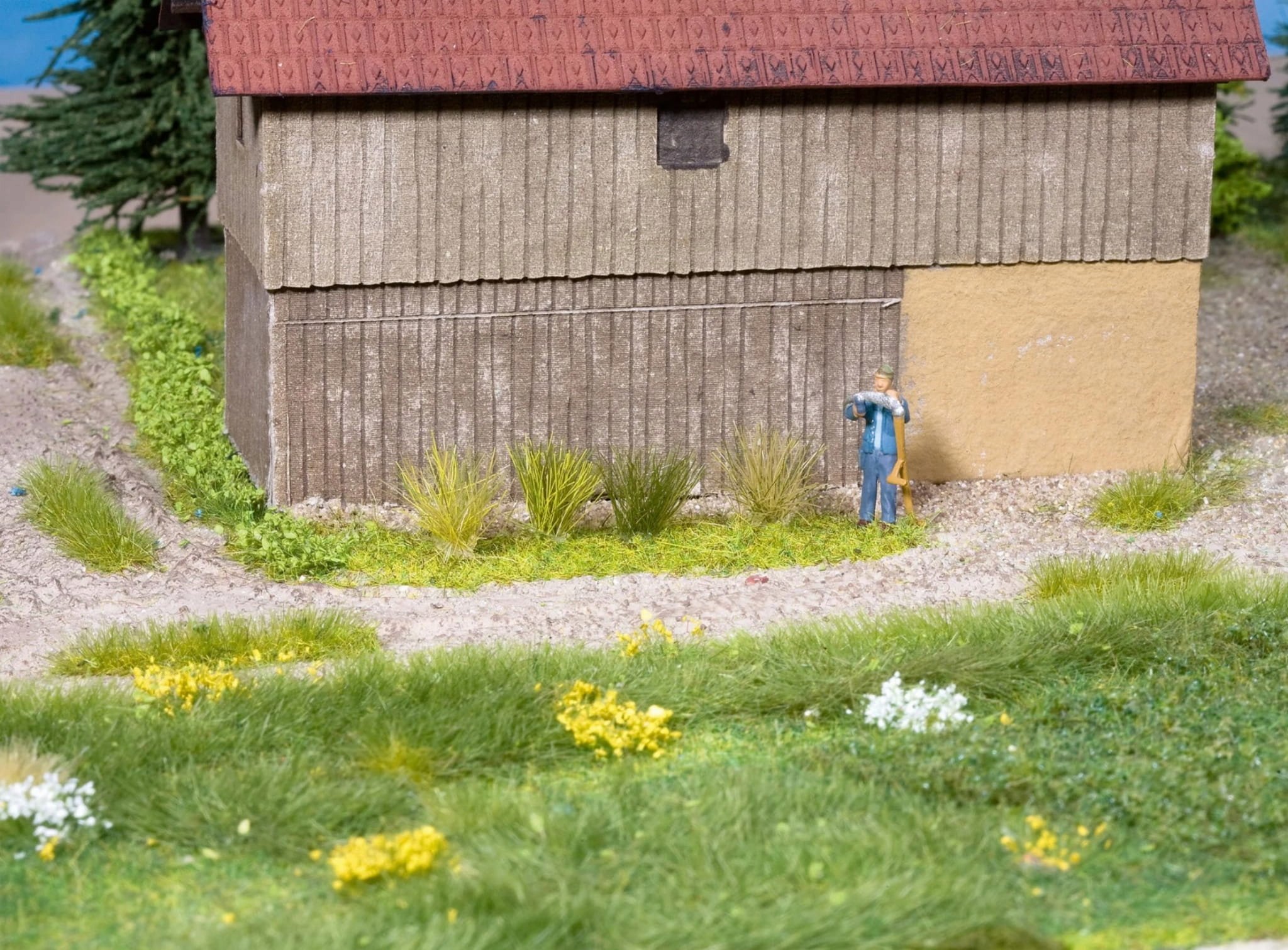 NOCH Grass Tufts XL, Brown, Green, 84 pc(s)