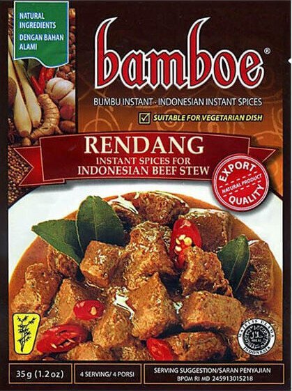 Lobo Przyprawa Rendang Indonesian Beef Stew 35g - Bamboe