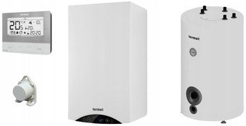 Pakiet kondens. - GOLD PLUS II 20 kW + zasobnik SG PLUS 120L + regulator tygodniowy typ ST-292 v3 + czujnik temperatury zewnętrznejPAKIET 2 SG