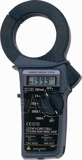 Kyoritsu Miernik cęgowy AC prądu upływu 0,1mA-1000A
