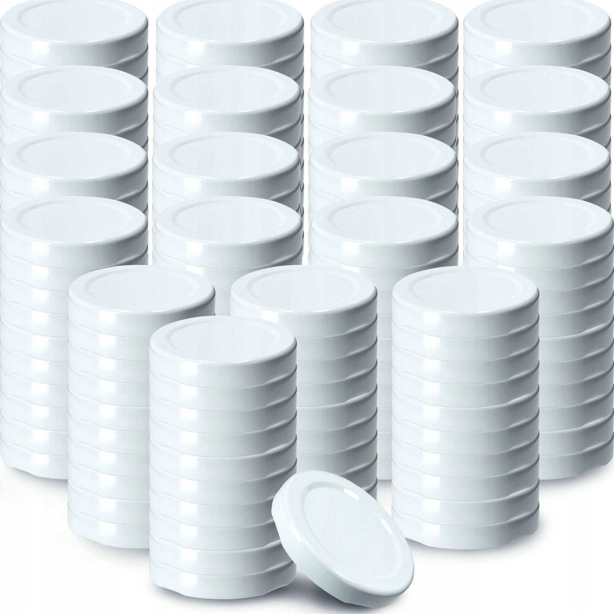 Kadax Zakrętki Wieczka Do Słoików Butelek 200 szt fi 43