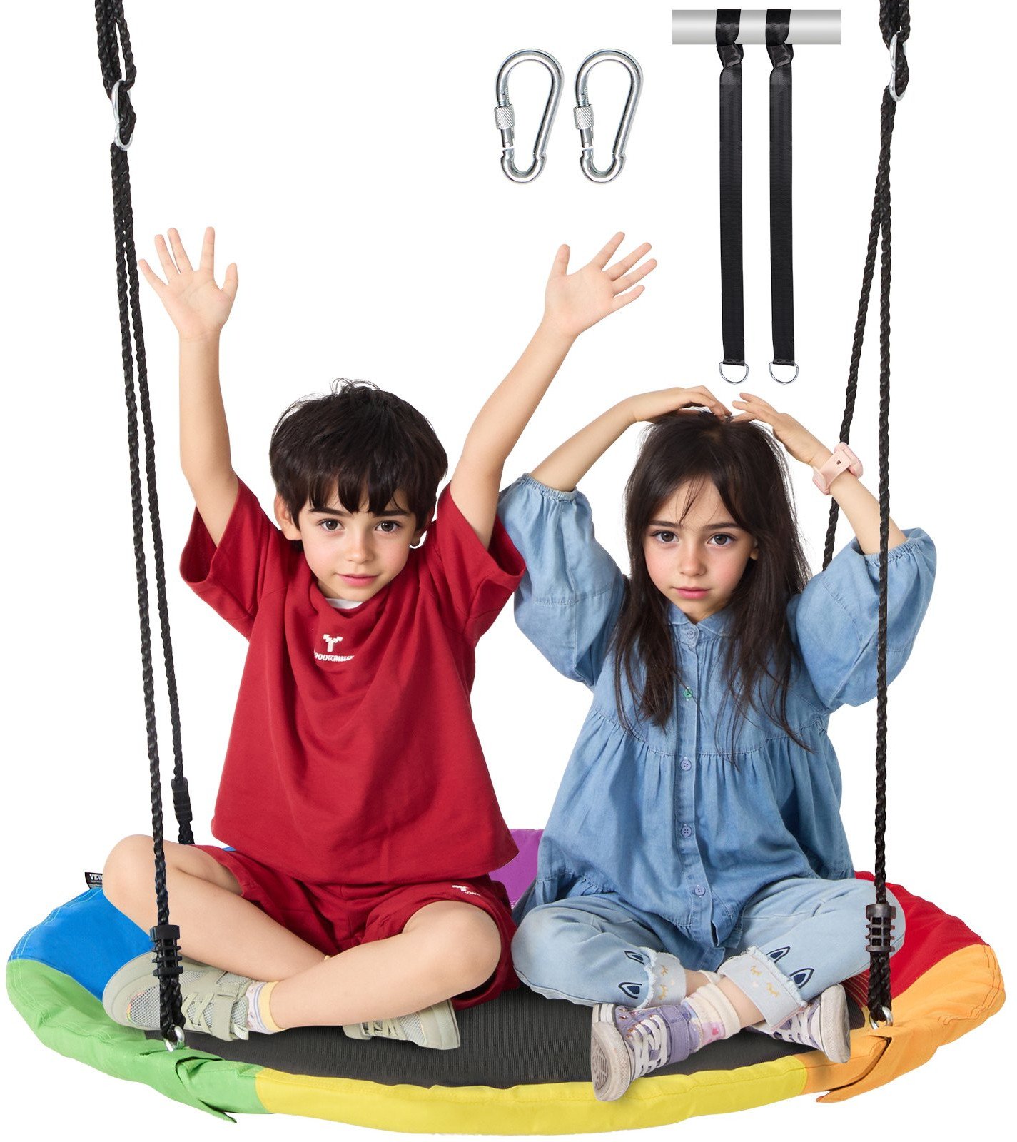 Okrągła Huśtawka Ogrodowa Pająk