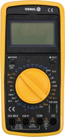 Vorel VOREL MIERNIK ELEKTRYCZNY WIELOFUNKCYJNY CYFROWY T81775