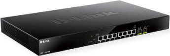 Switch D-Link DMS-1100-10TP 10-portowy przełącznik PoE Multi-Gigabit Smart Managed