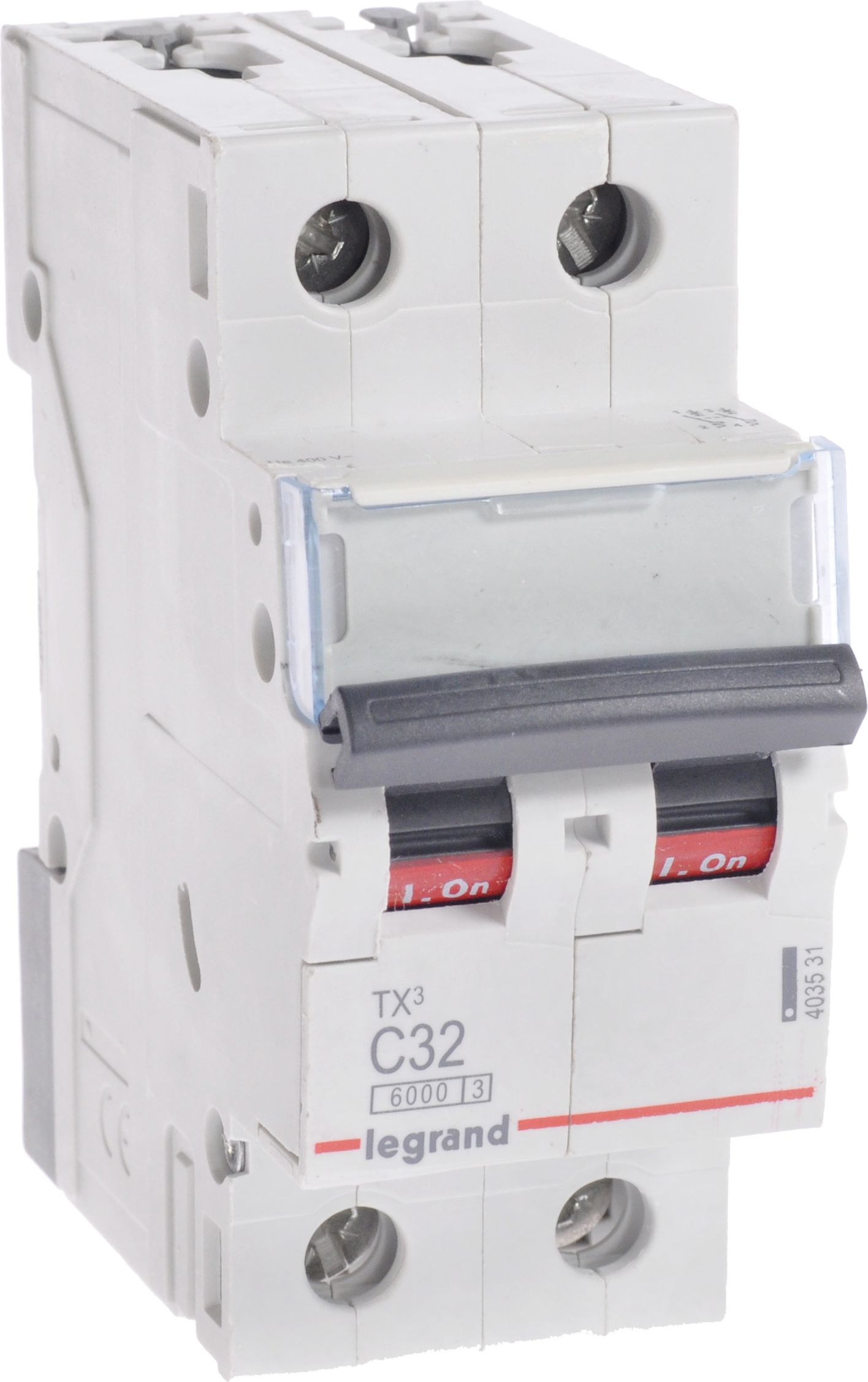 Legrand Wyłącznik nadprądowy 2P C 32A 6kA AC S302 TX3 (403531)