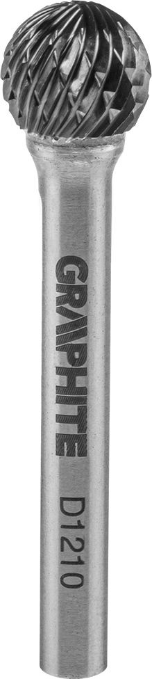 Graphite FREZ DO METALU HM TYP D (KULISTY) 12 X 10 MM TRZPIEŃ 6 X 45 MM 55H362 GRAPHITE