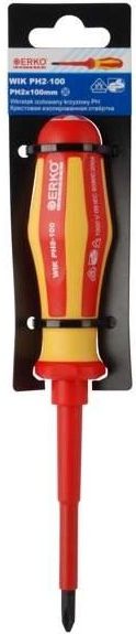 Erko Wkrętak krzyżowy izolowany PZ1 80mm (WIK_PZ1-80)