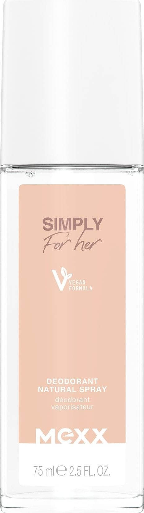Coty MEXX Dezodorant naturalny spray Simply for Her 75 ml