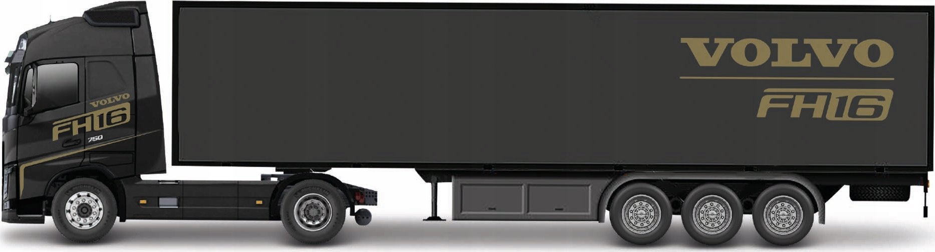 Bburago BBU 1:43 StreetFire Haulers _ TrailerVolvo 31461