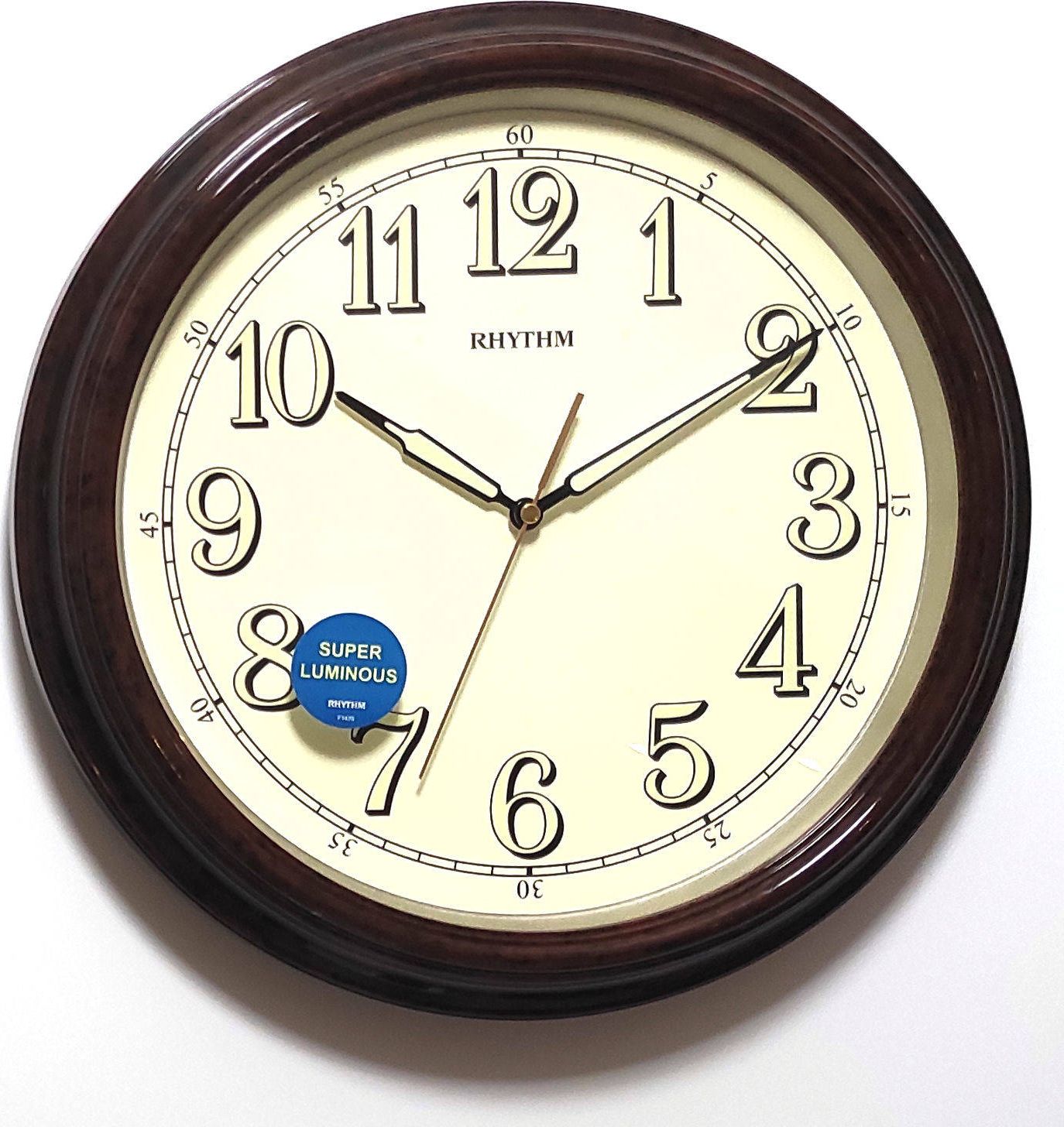 RHYTHM Zegar ścienny CMG713NR06 Lume