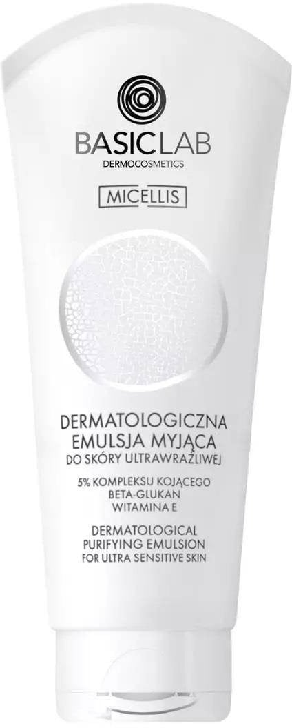 BASICLAB Micellis dermatologiczna emulsja myjąca do skóry ultrawrażliwej 100ml