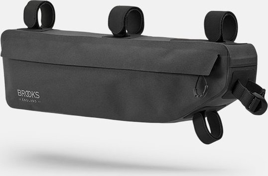 Brooks Torba na ramę BROOKS SCAPE FRAME BAG, Black, Pojemność 3L, Mocowanie na paskach, Wodoodporna (NEW)