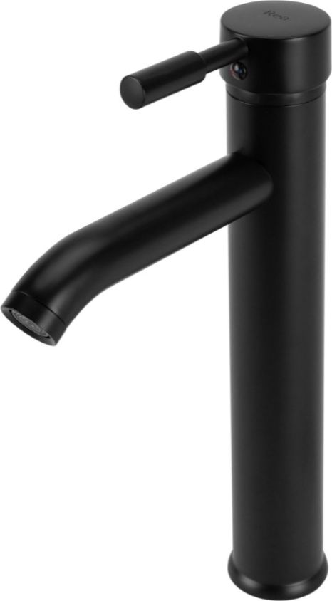 Bateria umywalkowa Rea Graf stojąca czarny (REA-B8665)