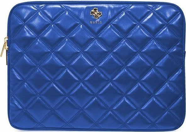 Etui Guess Guess Sleeve GUCS14ZPSQSSGB 14" niebieski/blue Quilted 4G