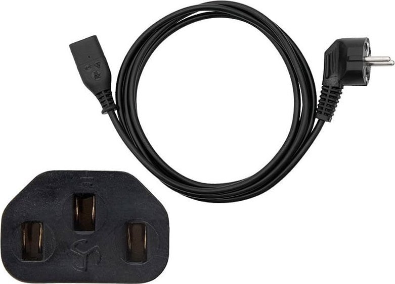 Kabel zasilający Blow Przył. SN-32 komp.2,0m CZARNE (PL)