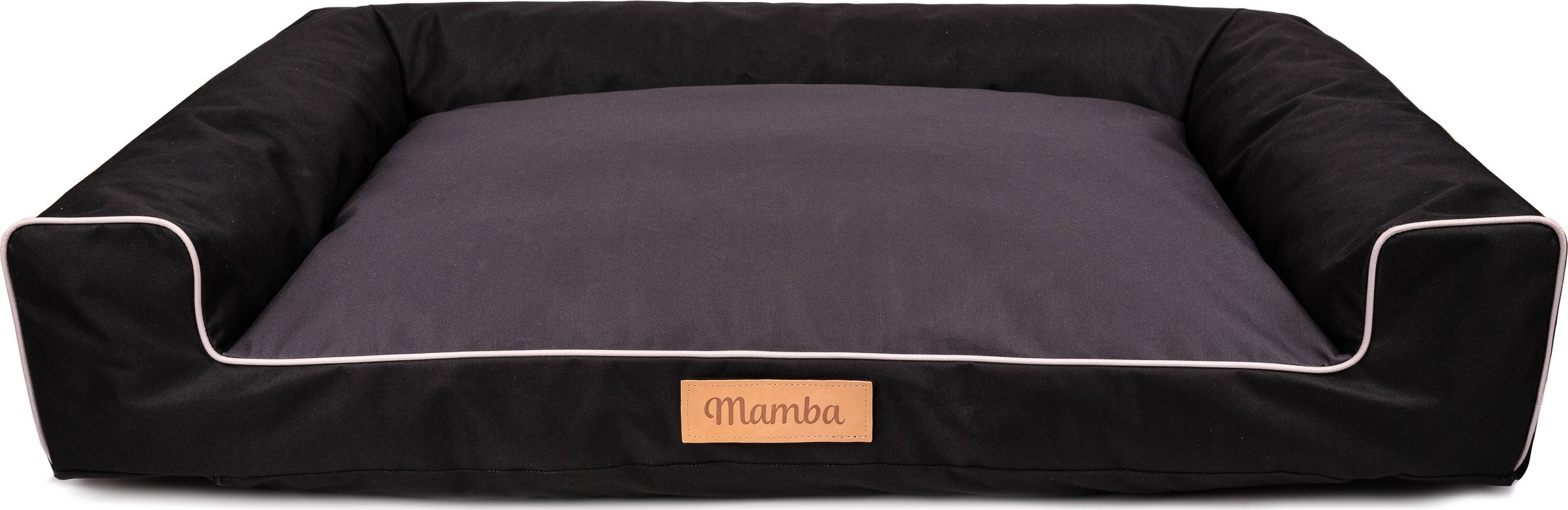 Dogeste Legowisko dla psa czarne + szary środek XXL