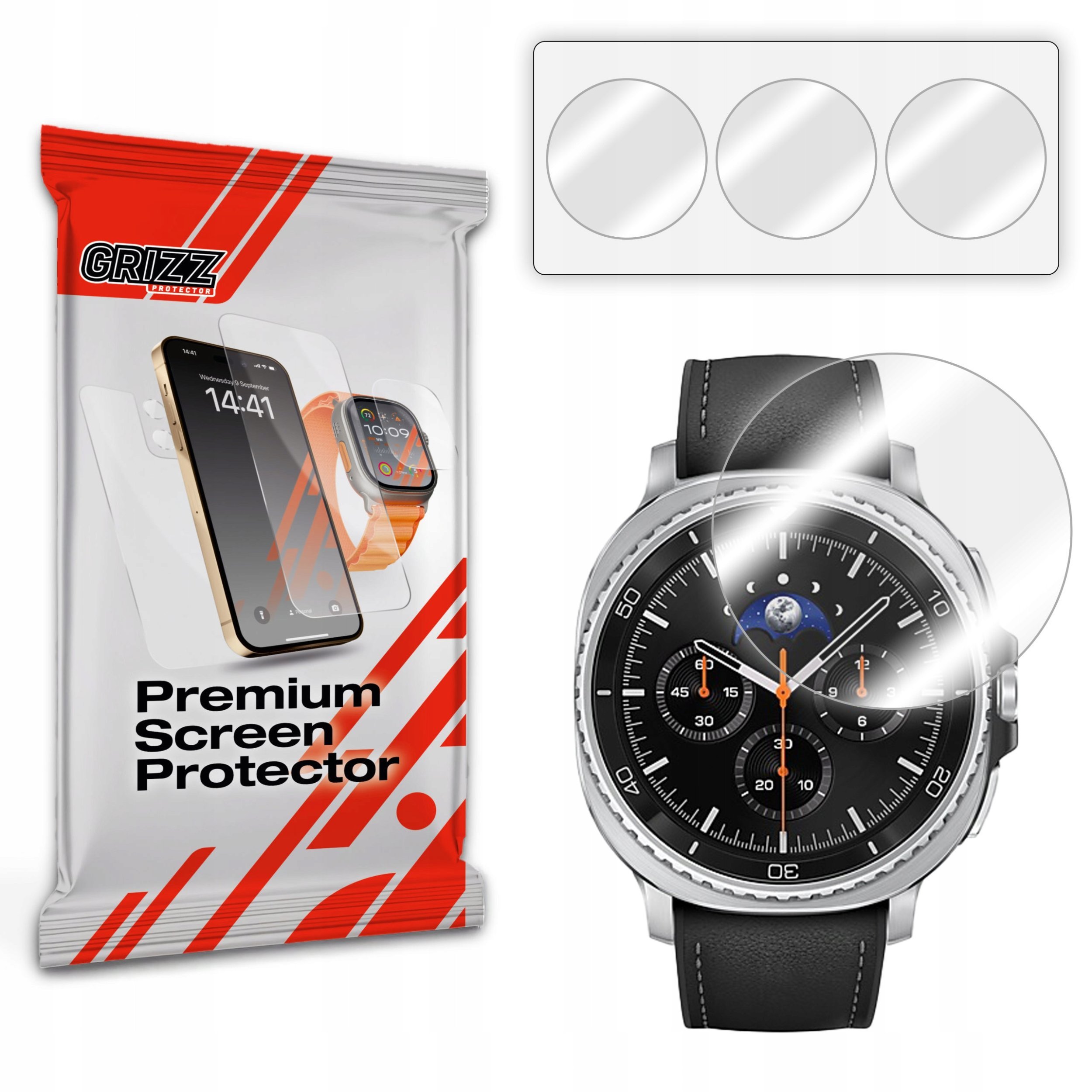 Folia hydrożelowa GrizzGlass Hydrofilm do Samsung Galaxy Watch 8 Classic 46mm