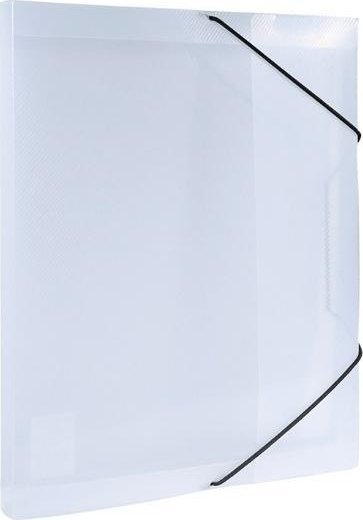 Teczka z gumką A4 PP pudło przezroczysta 2cm