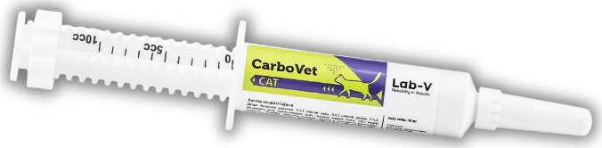 Triton LAB-V CarboVet Cat - Preparat o właściwościach odtruwających dla kotów 10 ml
