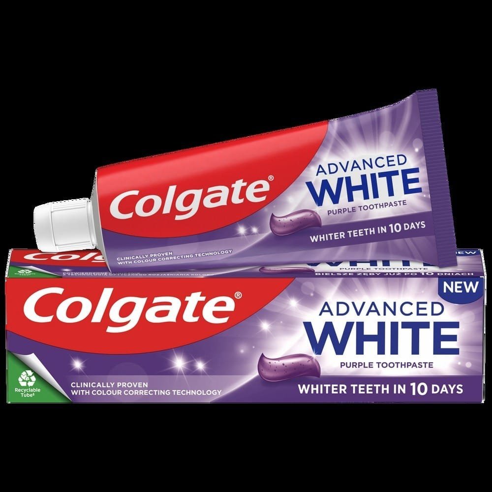 Colgate COL JU PASTA 75ml Advanced White Purple