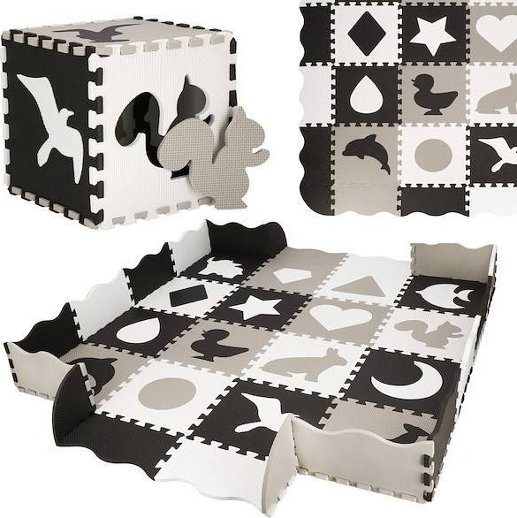 Springos Mata piankowa puzzle dla dzieci 150x150 cm pianka EVA UNIWERSALNY