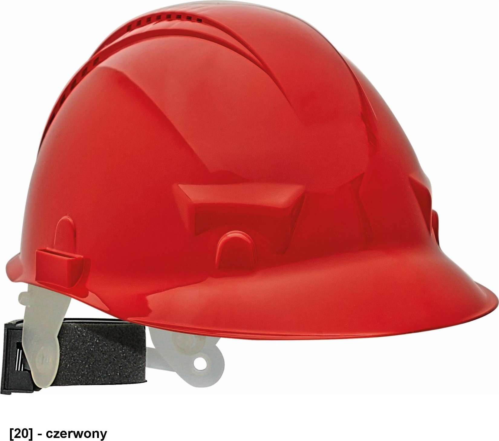 CERVA PALLADIO ADVANCED - hełm przemysłowy - czerwony