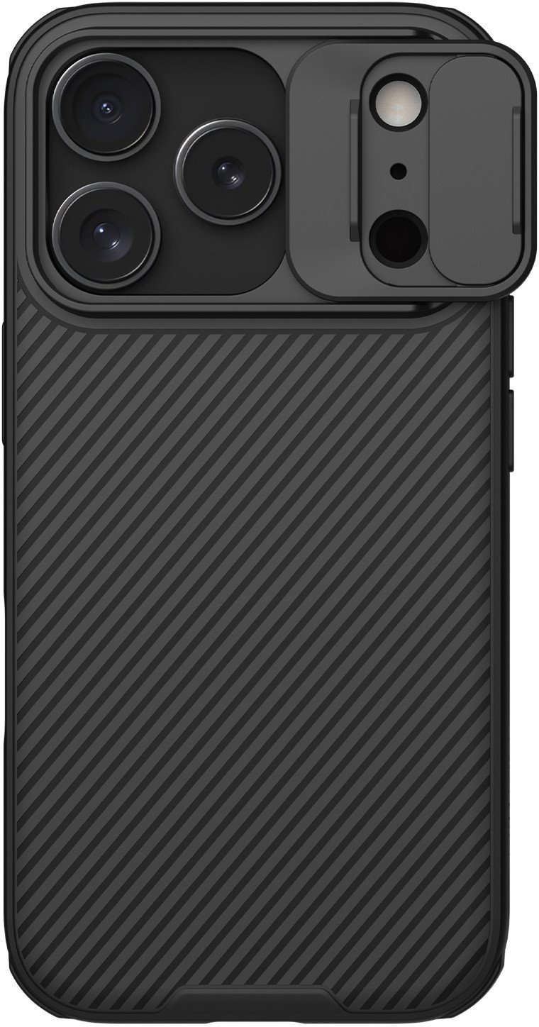 Etui Nillkin Camshield Pro z osłoną aparatu iPhone 17 Pro Black / Czarny