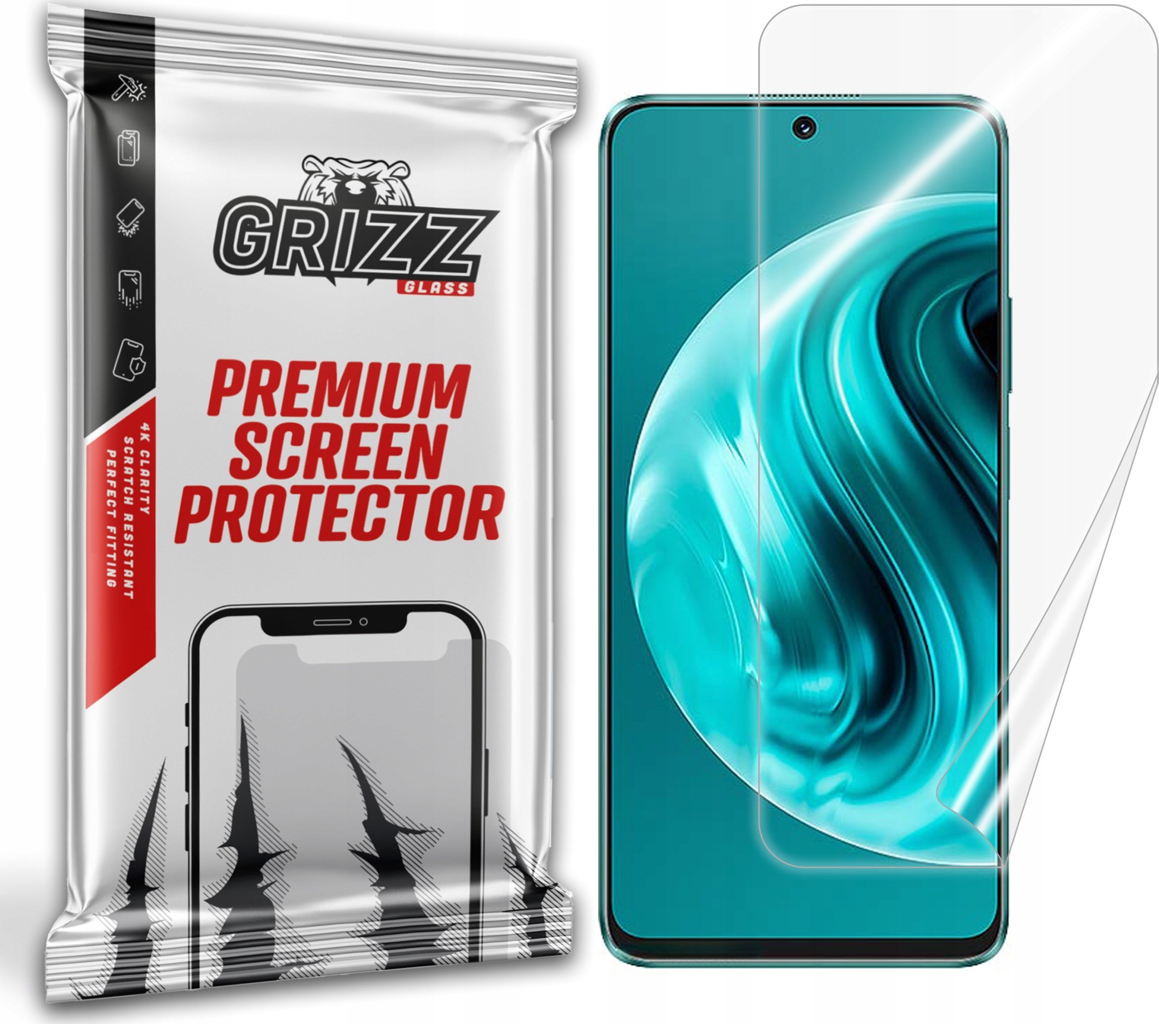 GrizzGlass Folia ceramiczna GrizzGlass CeramicFilm do Huawei Nova 12i