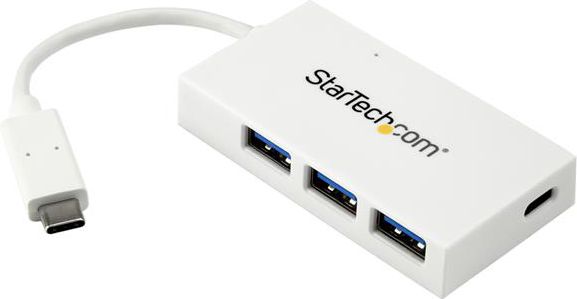 HUB USB StarTech 1x USB-C + 3x USB-A 3.0 (HB30C3A1CFBW)