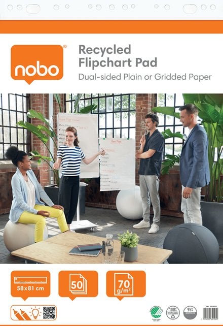 Flipchart Nobo Flipchart 58x81 50 arkuszy