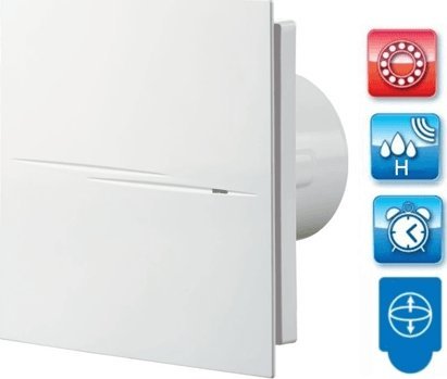 Vents VENTS Silent bathroom fan, 100TH humidity sensor | Vents
