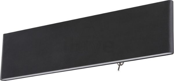 Kinkiet Globo Kinkiet ścienny ledowy do przedpokoju czarny Globo SIEGFRIED 41751-12B