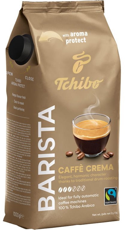 Kawa ziarnista Tchibo Barista Caffe Crema 1 kg