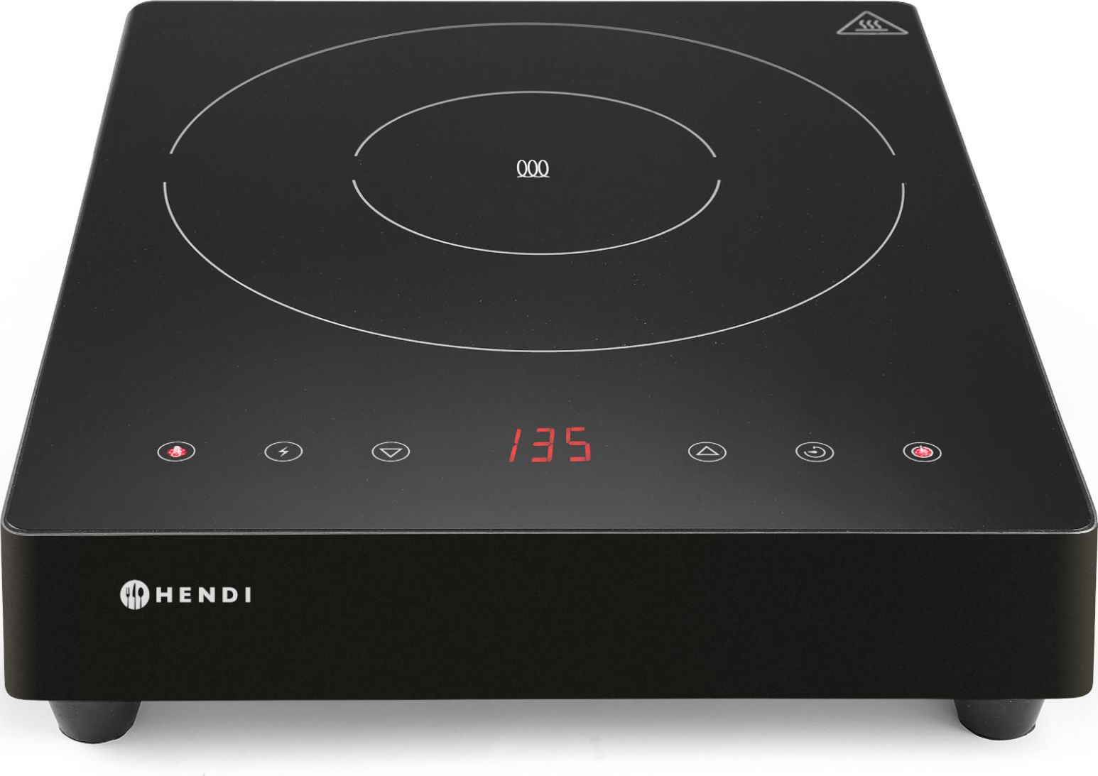 Płyta wolnostojąca Hendi Kuchenka indukcyjna przenośna z panelem dotykowym 1 pole grzewcze Black Line śr. 28 cm 3500 W - Hendi 239421 Kuchenka indukcy