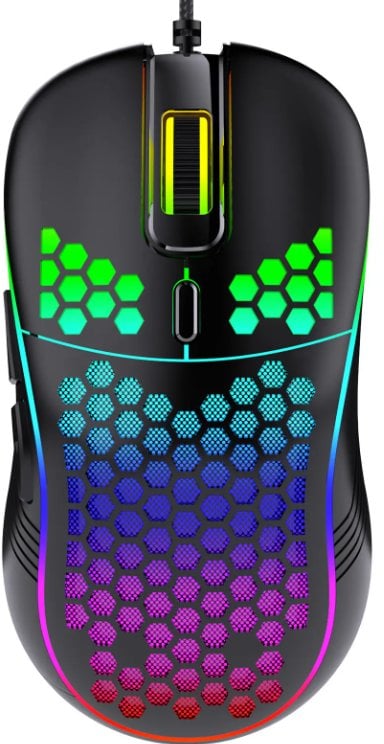 RoGer S4 Wired Gaming Mouse DPI 7200 / RGB