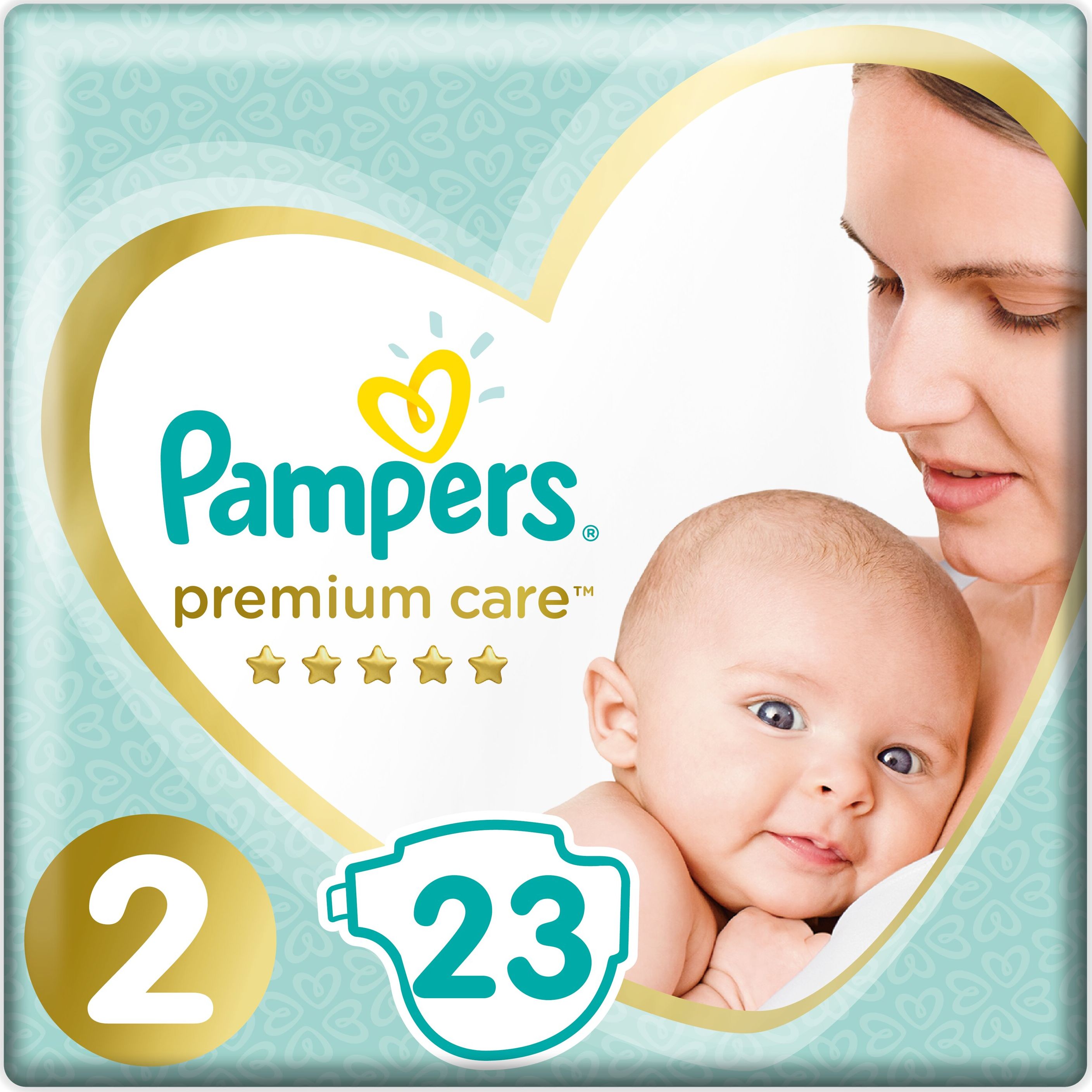 Pampers Pieluchy Premium Care 2, 4-8 kg, 23 szt.