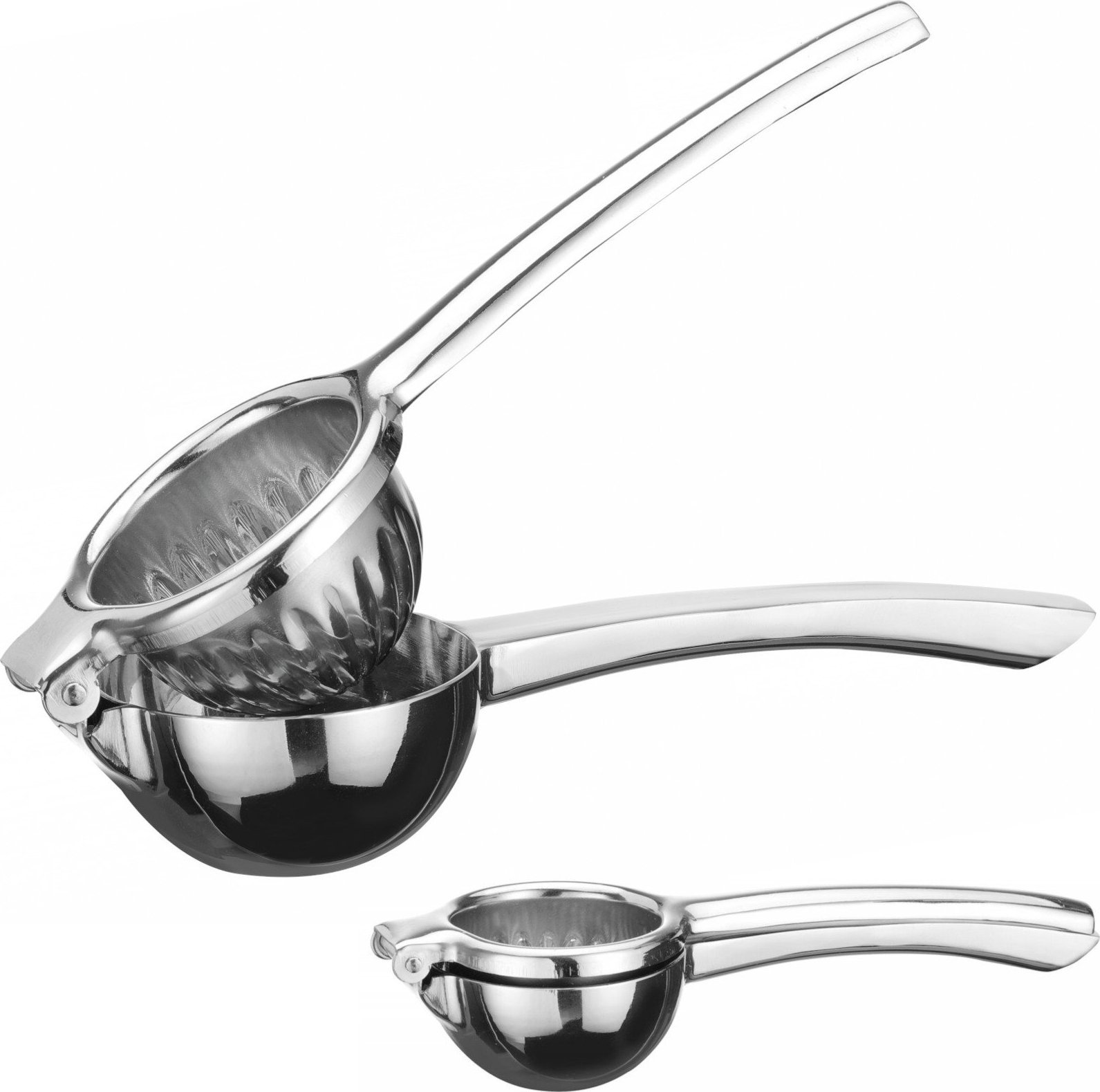 Bar Up Wyciskacz wyciskarka ręczna do cytrusów limonki stalowa śr. 75 mm Wyciskacz wyciskarka ręczna do cytrusów limonki stalowa śr. 75 mm