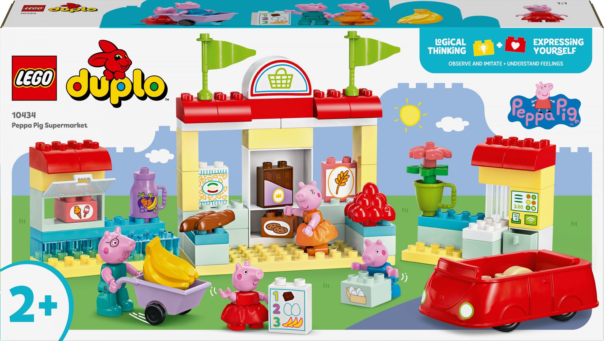 LEGO Duplo Peppa i supermarket (10434)