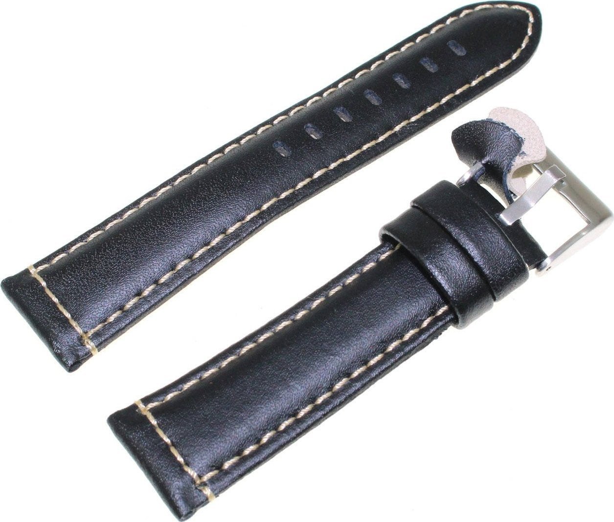 Diloy Skórzany pasek do zegarka 22 mm Diloy P354.22.1