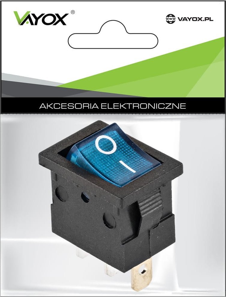 Vayox Przełącznik MK1011 podś. niebieski 230V PRK0120C Vayox PAK.