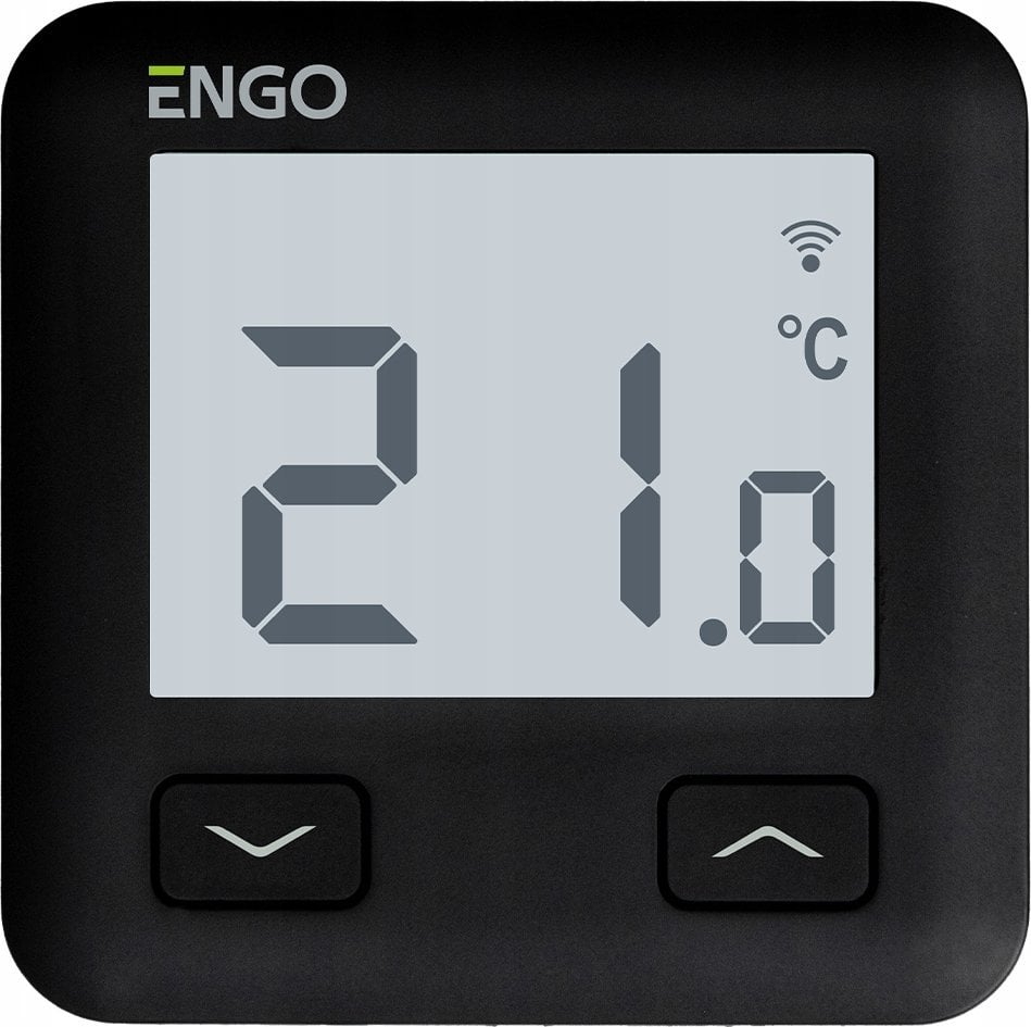 Engo Internetowy regulator temperatury, WI-FI, 230V, czarny