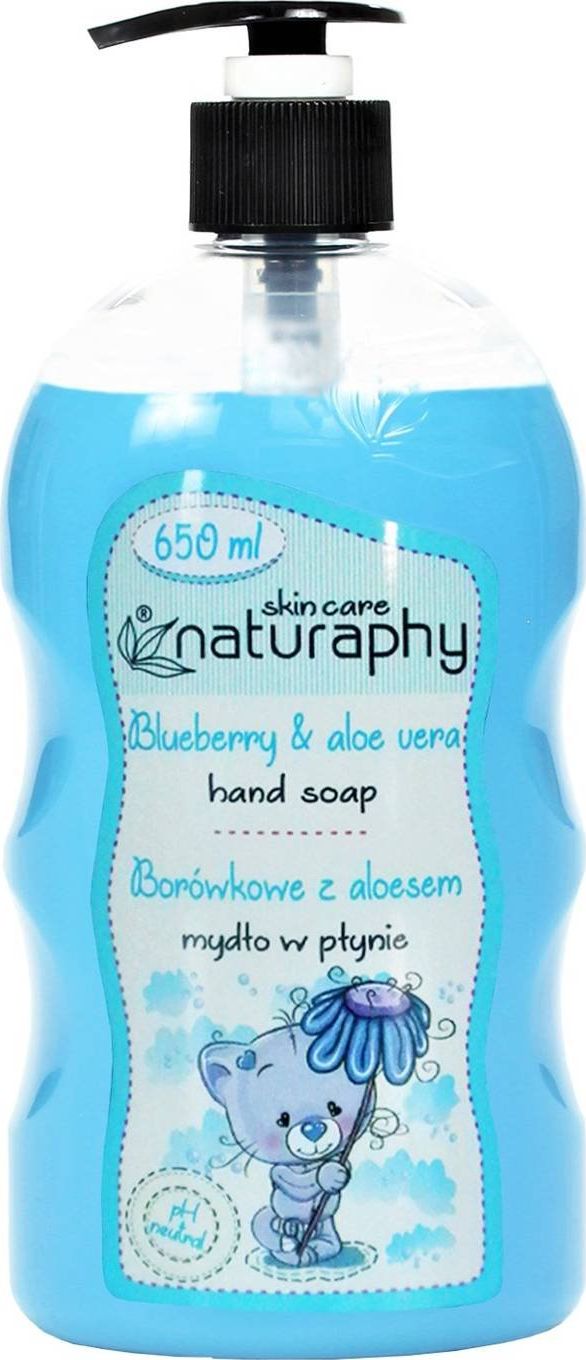 BluxCosmetics Mydło w płynie borówkowe z aloesem 650 ml